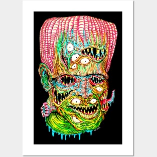 Frankenstein Monster Posters and Art